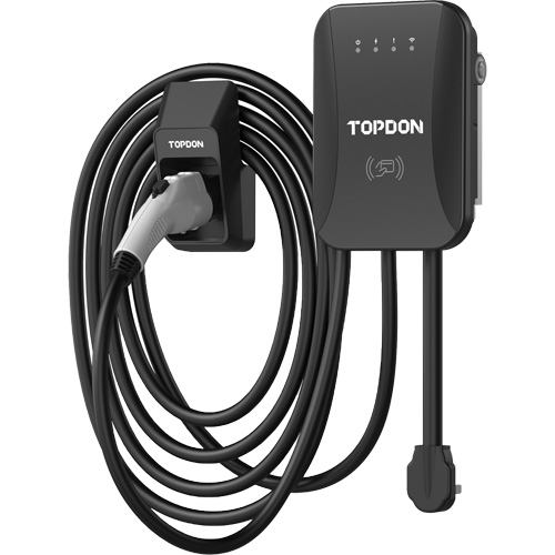 PulseQ AC Home EV Charger with RFID Mode, 40 A, Level 2 AC, Type 1 (SAE J1772) Connector Oxymax Inc
