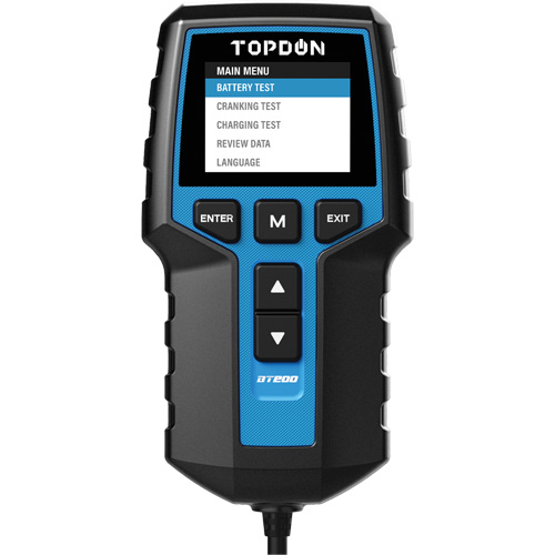 BT200 12V Battery & 12V/24V System Tester Oxymax Inc