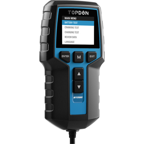 BT200 12V Battery & 12V/24V System Tester Oxymax Inc