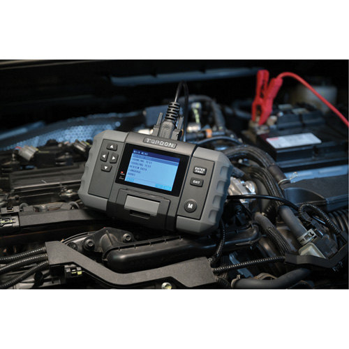 BT600 12V Battery & 12V/24V System Tester with Built-in Printer Oxymax Inc