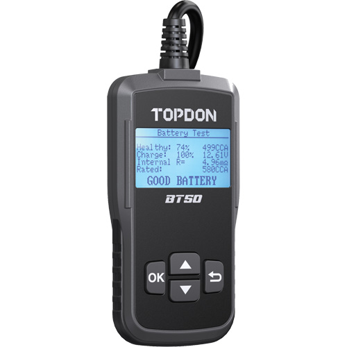 BT50 Battery, Charging & Cranking System Tester Oxymax Inc