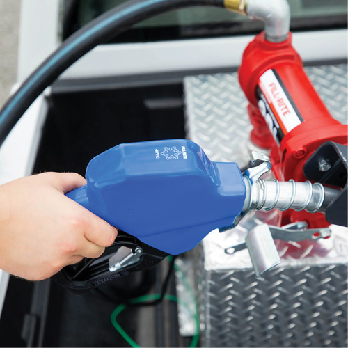 Pistolet automatique temps froid bleu pour diesel Oxymax Inc