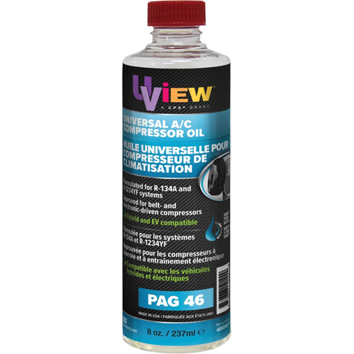 Universal PAG 46 A/C Oil, 237 ml, Bottle Oxymax Inc