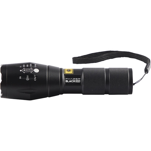 UView&reg; Phazer BLACK 395 Rechargeable UV Leak Detection Light Oxymax Inc