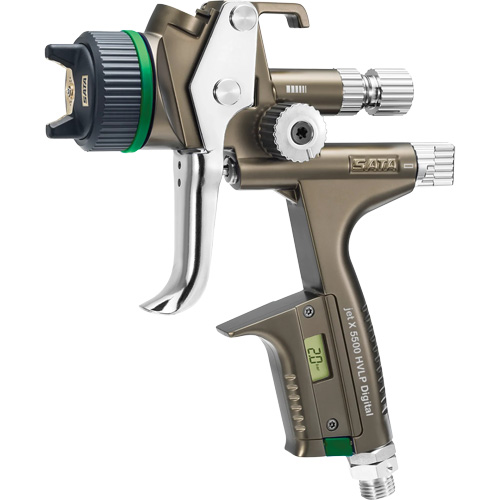 X5500 HVLP 1.2 I RPS D DIGI psi Premium Paint Spray Gun for Automotive Refinishing, 1/4" NPT Air Inlet, 15.19 CFM, 0.6 L/0.9 L Capacity, 0.17 PSI Oxymax Inc