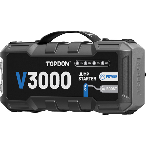 V3000 Jump Starter, Power Bank & Flashlight Oxymax Inc