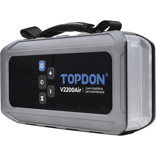 V2200Air 2-in-1 2200 Peak Amp Jump Starter & Tire Inflator Oxymax Inc