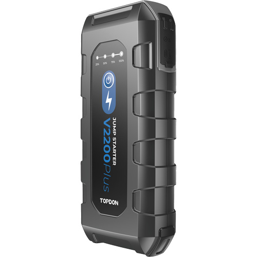 V2200Plus 2-en-1: d&eacute;marreur de secours 2200 A de pointe, testeur de batterie et de syst&egrave;me Oxymax Inc