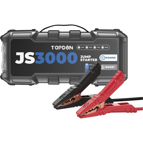 JumpSurge3000 Battery Jump Starter, Power Bank & Flashlight Oxymax Inc