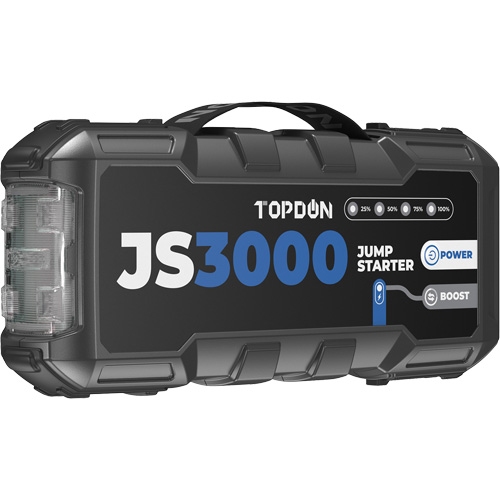 JumpSurge3000 Battery Jump Starter, Power Bank & Flashlight Oxymax Inc