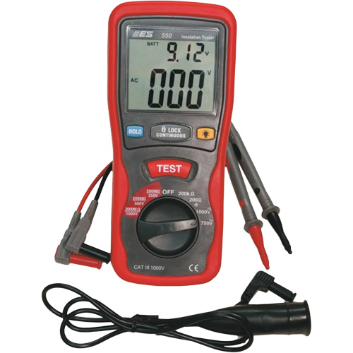 Testeur disolement pour v&eacute;hicules &eacute;lectriques et hybrides Oxymax Inc
