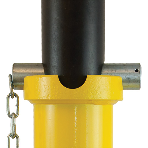 Support de v&eacute;rin &agrave; goupille, Tige verrouillable, Capacit&eacute; de 25 tonnes, 15-3/4" - 26-3/4" h Oxymax Inc