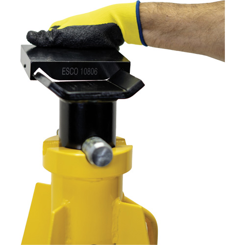 Adaptateur &agrave; dessus plat pour supports de v&eacute;rin ESCO de style haut de 20 et 25 tonnes Oxymax Inc