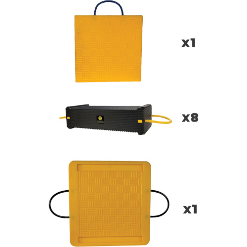 Ensemble de syst&egrave;me de sout&egrave;nement en composite CribLok 10 mcx Oxymax Inc