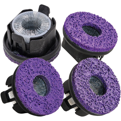 Heavy-Duty Commercial Stud & Hub All-in-One Cleaning System Cleaning Pads Oxymax Inc