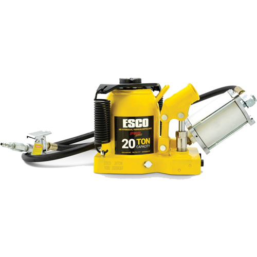 Pro Series “Shorty” Bottle Jack, 20 Ton(s), Air Hydraulic, 12-5/8" Raised Height Oxymax Inc