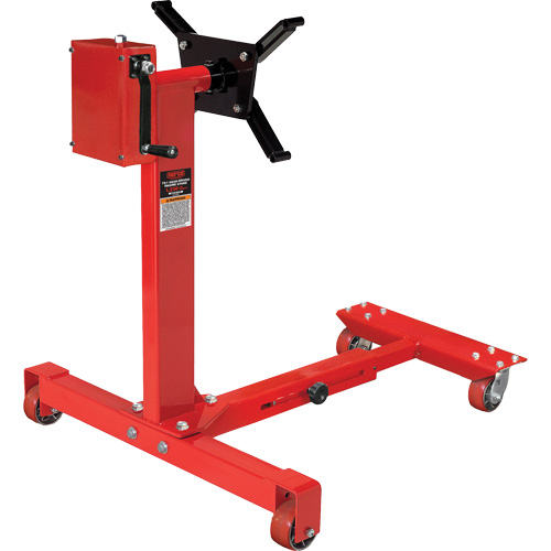 Support de moteur &agrave; engrenage 75:1, Capacit&eacute; de 5/8 tonne, 42" h Oxymax Inc