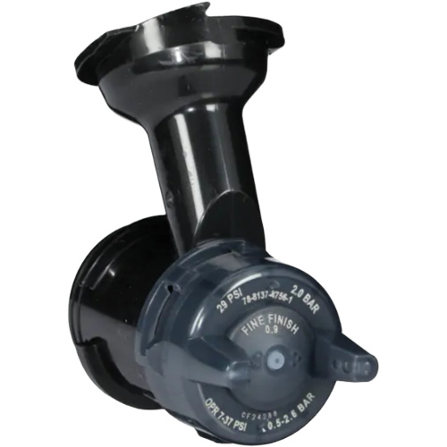 Performance Gravity Fine Finish Atomizing Head - White Oxymax Inc