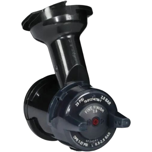 Performance Gravity Fine Finish Atomizing Head - Red Oxymax Inc