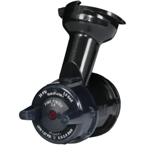 Performance Gravity Fine Finish Atomizing Head - Red Oxymax Inc