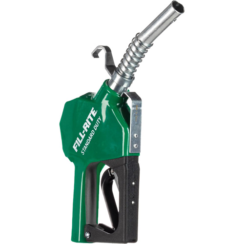 Green Automatic Gasoline Spout Nozzle Oxymax Inc