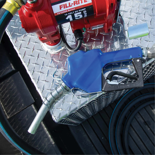 Blue Cold Weather Automatic Diesel Spout Nozzle Oxymax Inc