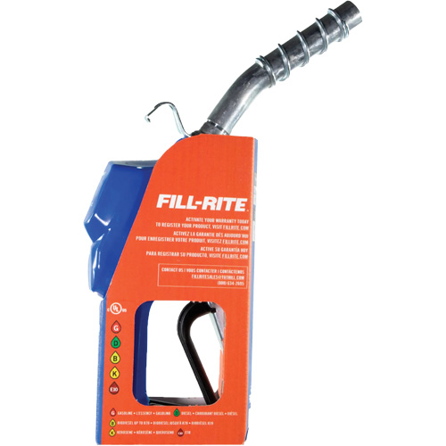Blue Cold Weather Automatic Diesel Spout Nozzle Oxymax Inc