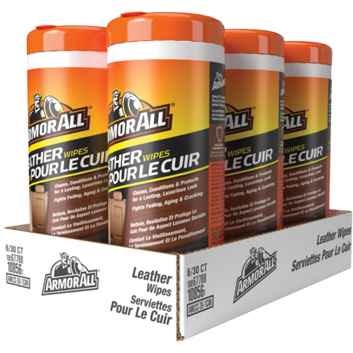 Lingettes nettoyantes et traitement pour cuir Extreme Shield + c&eacute;ramique Oxymax Inc