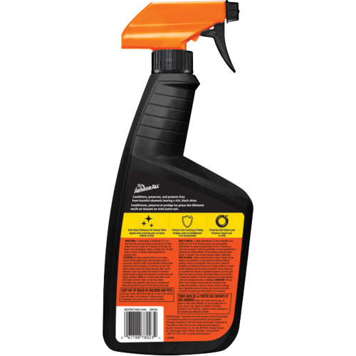 Lustrant pour pneus en vaporisateur Extreme Oxymax Inc