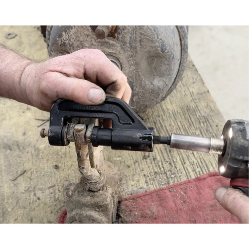 Presse-axe de tige de r&eacute;gleur de jeu pour camions de classes 6 &agrave; 8 Oxymax Inc