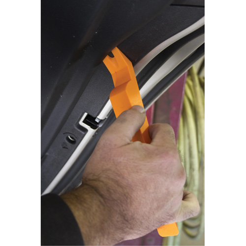 Jeu d'assortiment de 5 cales en nylon orange fluo Oxymax Inc