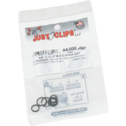 Jeu de clips et joints toriques de 3/8 po Oxymax Inc