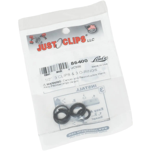 Jeu de clips et joints toriques de 1/2 po Oxymax Inc