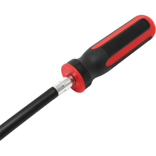 Tournevis flexible extra-long avec adaptateur carr&eacute; 1/4" x hexagonal 1/4" Oxymax Inc