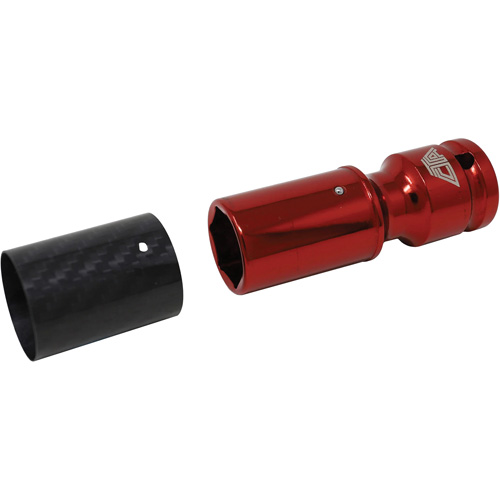 Metric Lug Socket with Carbon Fiber Sleeve Oxymax Inc