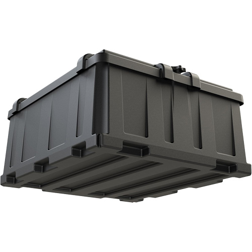 Boîtier pour batteries doubles de groupe 8D Oxymax Inc