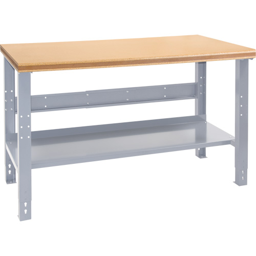 Industrial Duty Workbench, 72" W x 30" D x 34" H, 1000 lbs. Capacity Oxymax Inc