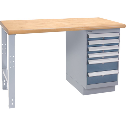 &eacute;tabli industriel, Cap 1000 lb, 36" la x 60" p, 34" h Oxymax Inc