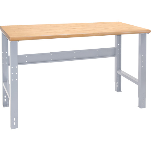 Industrial-Duty Workbench, Top & Legs Only, 1000 lbs Cap., 72" W x 36" D, 34" H Oxymax Inc