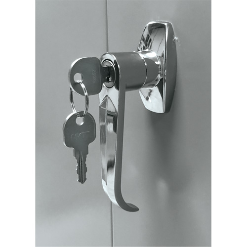 Armoire de rangement, Acier, 4 Tablettes, 78" h x 48" la x 24" P, Gris Oxymax Inc