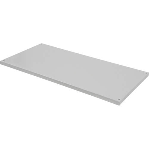 Replacement Shelf for Knocked Down Cabinet, 30" x 15", 100 lbs. Capacity, Steel, Grey Oxymax Inc