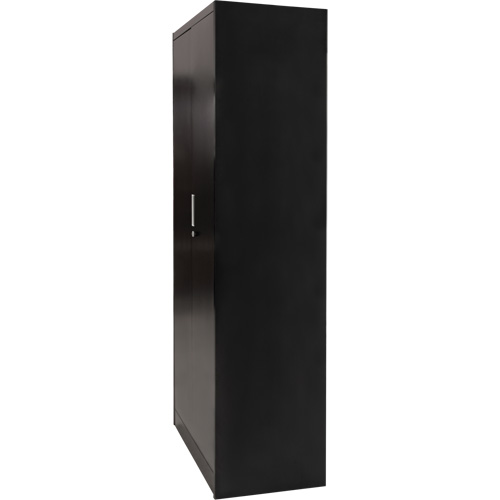 Armoire de rangement combin&eacute;e, 36" la x 18" p x 72" h, Noir Oxymax Inc