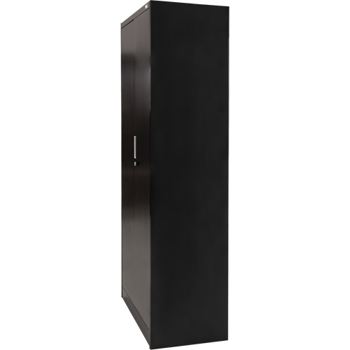 Armoire de rangement Hi-Boy, Acier, 4 Tablettes, 72" h x 36" la x 18" P, Noir Oxymax Inc