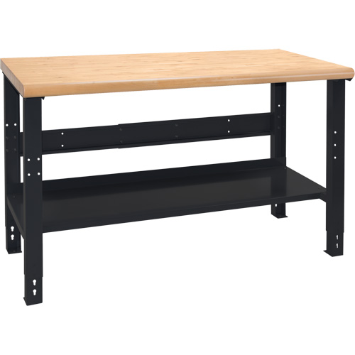 Industrial Duty Workbench, 1000 lbs. Cap., 60" W x 36" D, 34" H Oxymax Inc