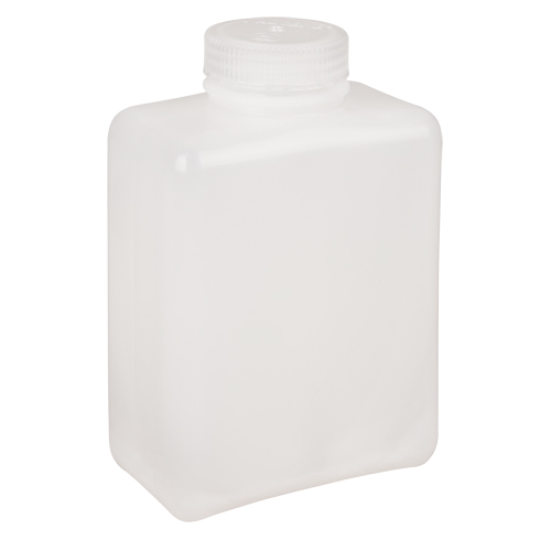 Easy-Grip Space-Saver Bottles, Rectangular, 32 oz., Plastic Oxymax Inc