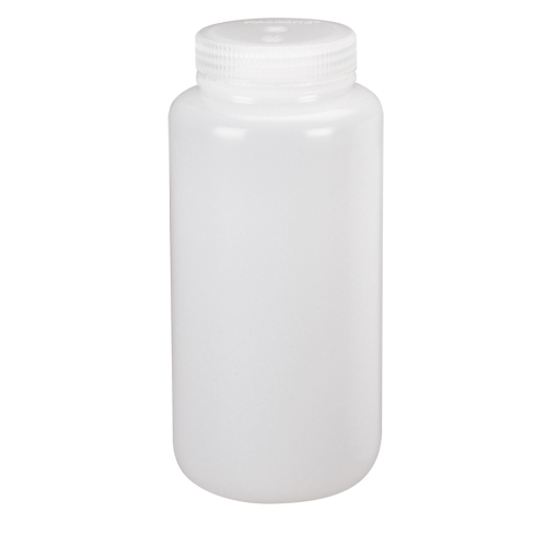 Wide-Mouth Bottles, Round, 8 oz., Plastic Oxymax Inc