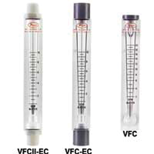 D&eacute;bitm&egrave;tre en ligne VFC - &eacute;chelle de 5" (sans valve), Tube Oxymax Inc