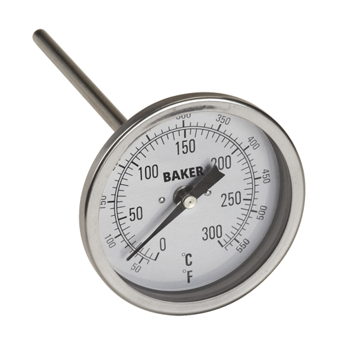 Bi-Metal Thermometers, Contact, Analogue, 50-550°F (0-260°C) Oxymax Inc