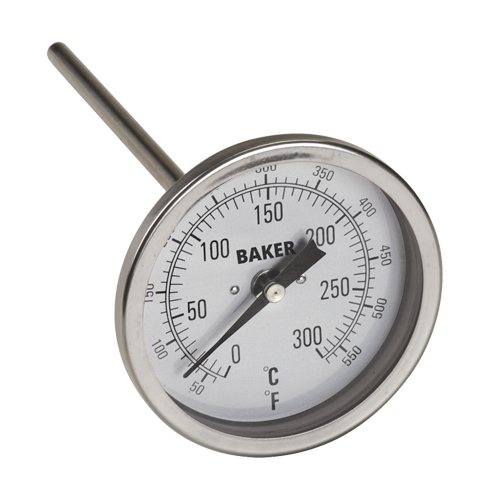 Bi-Metal Thermometers, Contact, Analogue, 50-550°F (0-260°C) Oxymax Inc