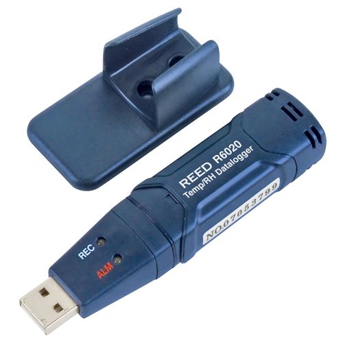 Temperature/Humidity Data Logger with Calibration Certificate, -35°C to 80°C (-31°F to 176°F) Oxymax Inc